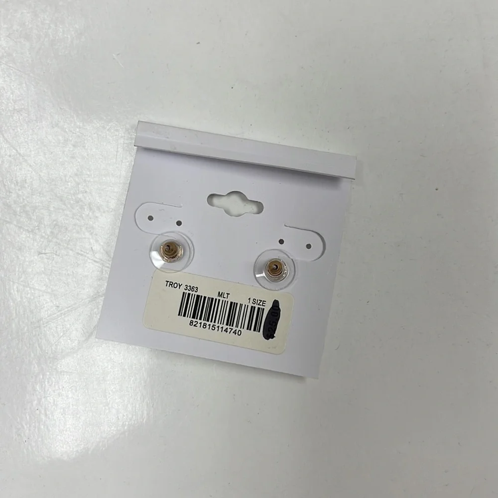 NWT Guess/Marciano Rose Gold Earrings - Picture 3 of 3